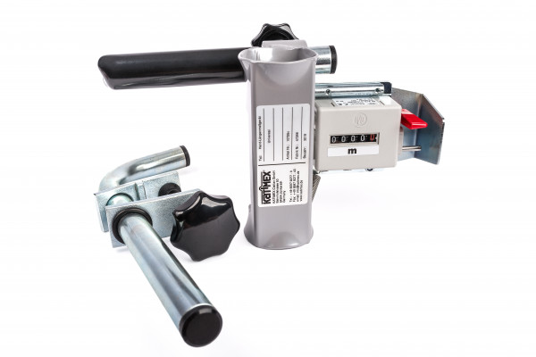 УСТРОЙСТВО ДЛЯ ИЗМЕРЕНИЯ ДЛИНЫ КАБЕЛЯ С ФИКСАТОРОМ ДЛЯ УНИВЕРСАЛЬНОГО КРЕПЛЕНИЯ