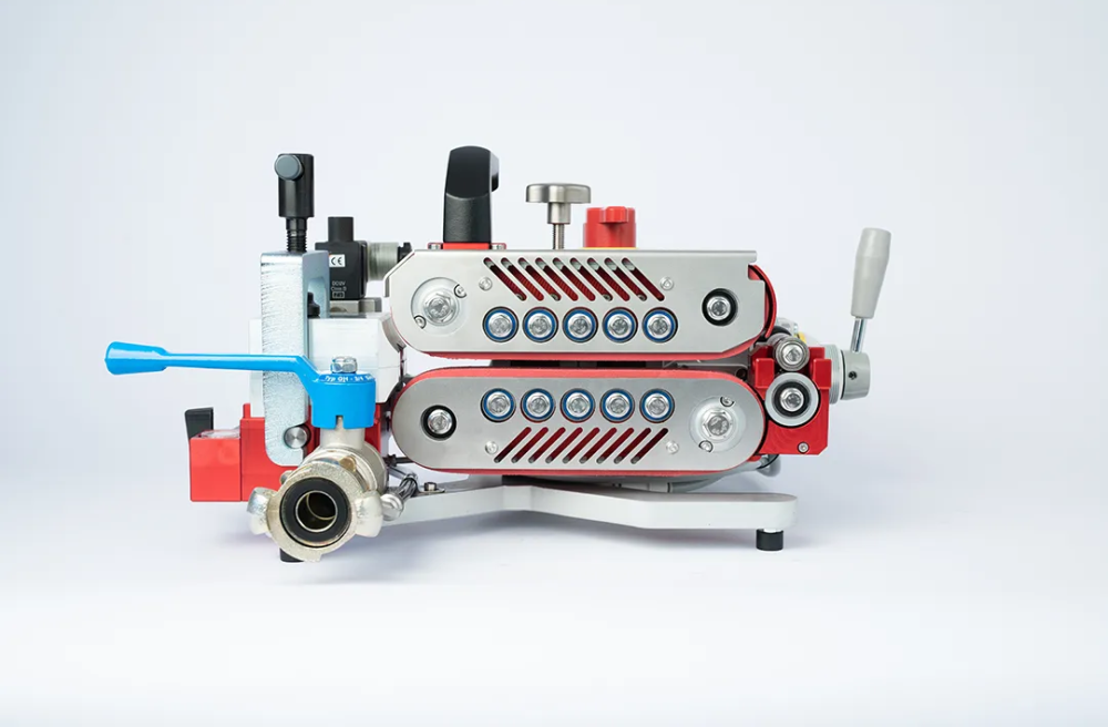 МАШИНА ДЛЯ ВЫДУВАНИЯ ВОЛОКНА С ПНЕВМАТИЧЕСКИМ ПРИВОДОМ V2